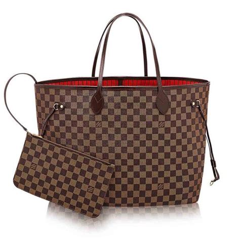 louis vuitton neverfull bag with zipper